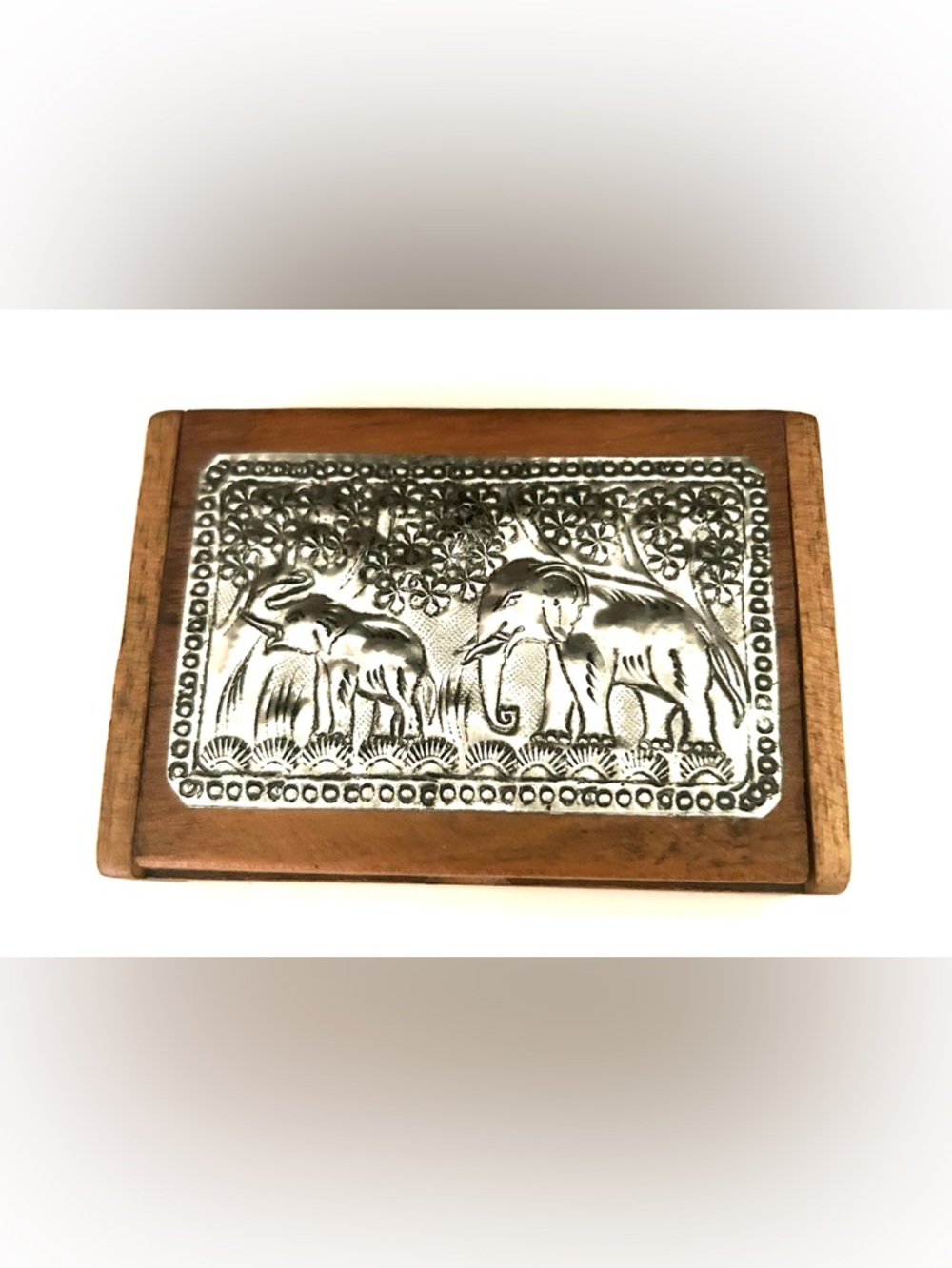 Decorative Elephant Wood Box